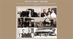 Desktop Screenshot of boutsfamily.com